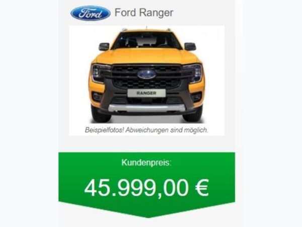 Ford Ranger Top Preise für Ihren Gebrauchten alle Hersteller und Modelle möglich